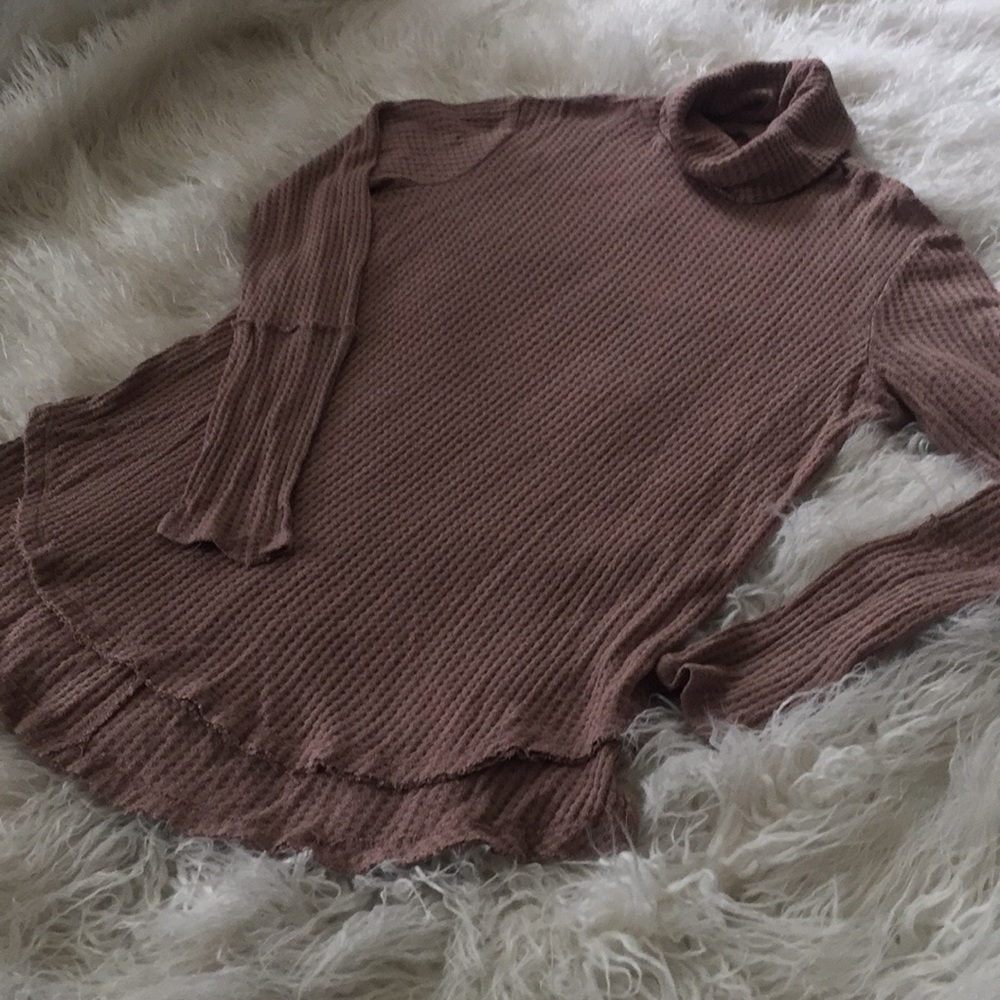 Me To We Blush Thermal Sweater M - Picture 2 of 5